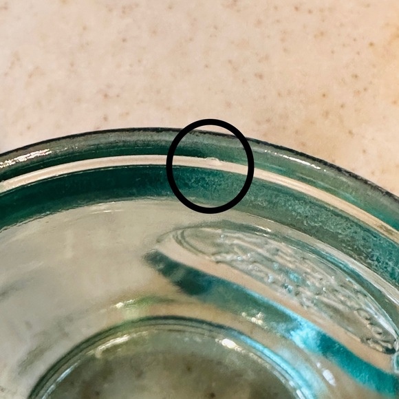 Vidrios San Miguel 100% AUTHENTIC RECYCLED GLASS Green Tint 12oz Glasses Set 2 - Picture 3 of 3